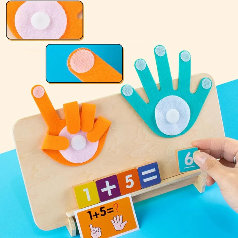 Montessori Mathe Fingerboard