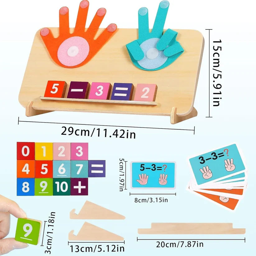 Montessori Mathe Fingerboard