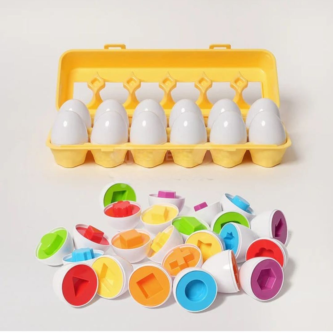 Montessori Geometrie Eier