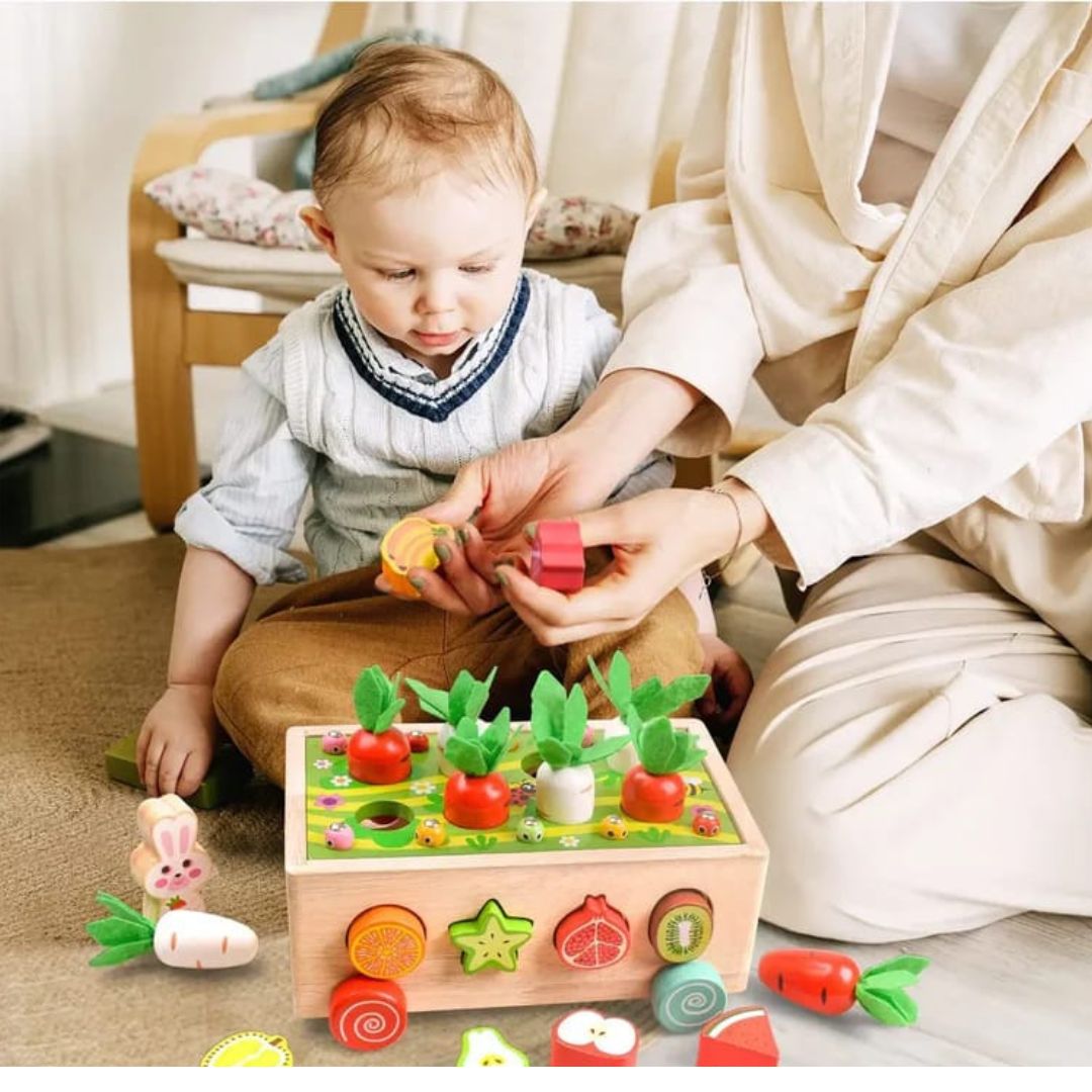 Montessori Karottenräder