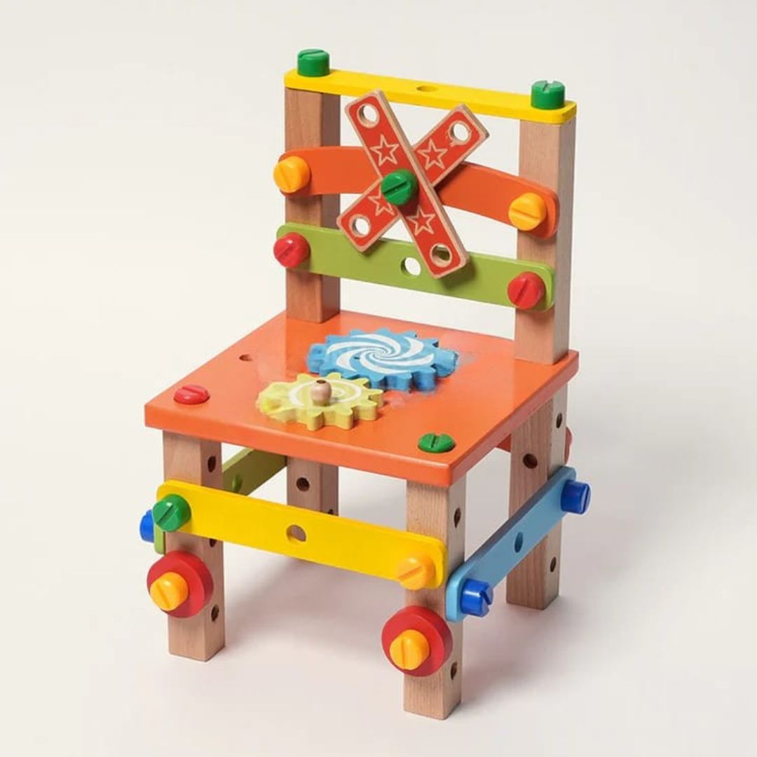 Montessori DIY Spaß-Stuhl