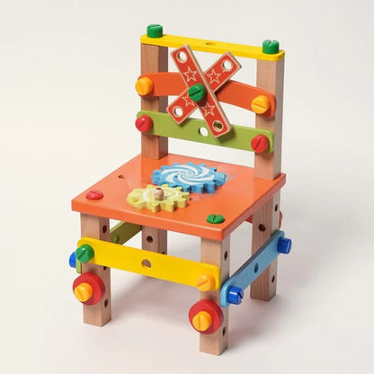 Montessori DIY Spaß-Stuhl
