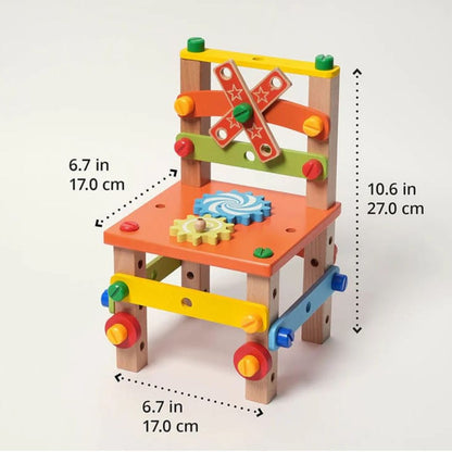 Montessori DIY Spaß-Stuhl