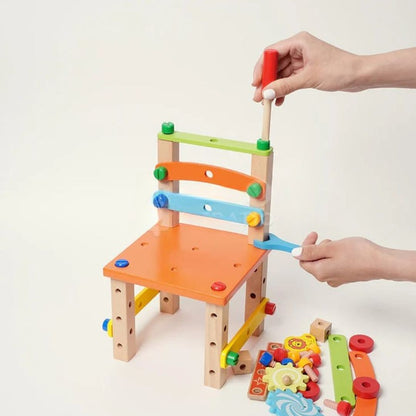 Montessori DIY Spaß-Stuhl