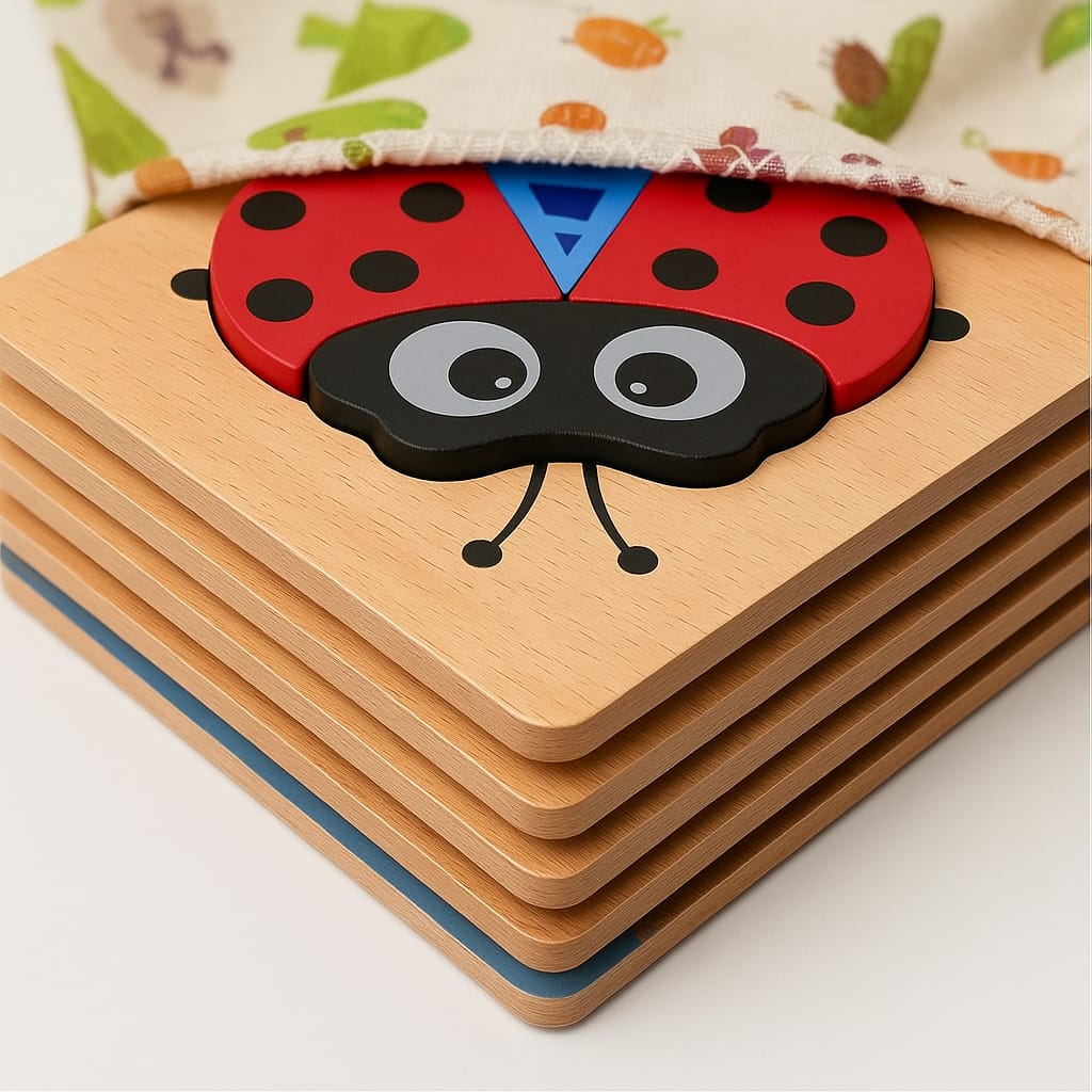 Montessori Glücks-Puzzles (6er-Pack)