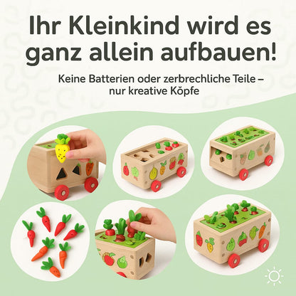 Montessori Karottenräder